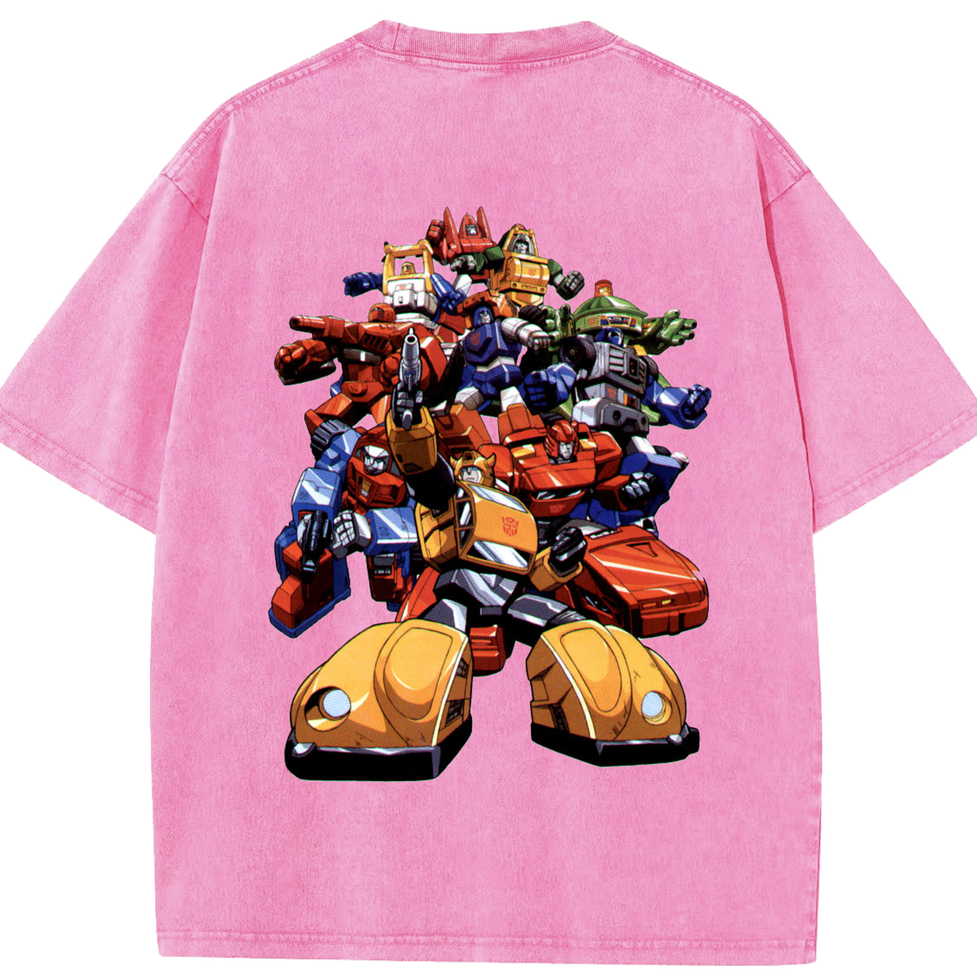 （画像用）  綿100% ヴィンテージ風 半袖Tシャツ（背面プリント）